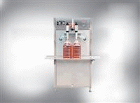 Semi-automatic colleseed lubricating oil   filling machine